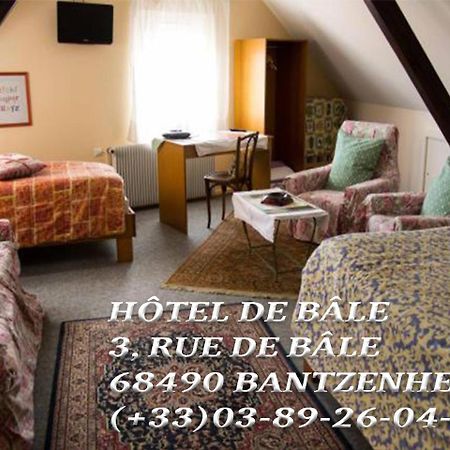 Hotel De Bale Bantzenheim Eksteriør bilde